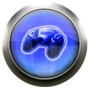 gaming, Game, Blue CornflowerBlue icon