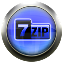 Zip, Blue Black icon