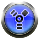 Blue, Firewire Black icon