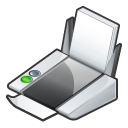 Print, printer, Accessory Black icon