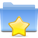 Folder, bookmark CornflowerBlue icon