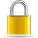 Installed, package, security, Lock, locked, pack Goldenrod icon