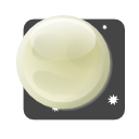 Clear, weather, Clean, night, climate DarkSlateGray icon