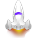 Gnome, Panel, Launcher Black icon