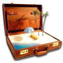 Briefcase, stock Black icon
