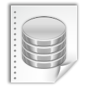 db, Application, Oasis, Database, open document WhiteSmoke icon