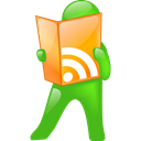 subscribe, feed, reader, Rss Black icon