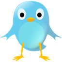 Sn, bird, twitter, social network, Social, Animal SkyBlue icon