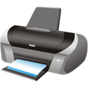 Print, printer DimGray icon
