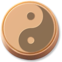 token, yinyang BurlyWood icon