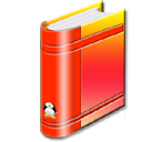 booktuxred OrangeRed icon