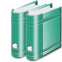 librarygreen, Book MediumSeaGreen icon