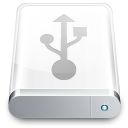 Hd, Usb WhiteSmoke icon