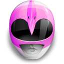 ranger, pink Black icon