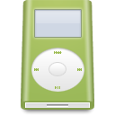 mini, ipod, green DarkKhaki icon