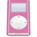 pink, ipod, mini PaleVioletRed icon
