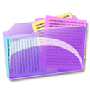 document, my document, paper, File MediumOrchid icon