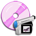 disc, Dvd LavenderBlush icon
