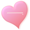 drive, love, valentine, Heart LightPink icon