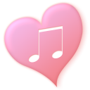 valentine, Heart, itunes, love LightPink icon