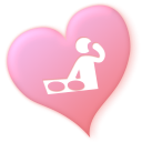 love, Heart, Dj, valentine Icon