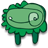 green, head DarkSeaGreen icon
