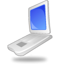 phone, Computer, Laptop Black icon