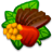 fajita, southwest, salad Maroon icon