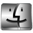 Finder, metal DimGray icon