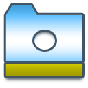 Folder, open DarkSlateGray icon