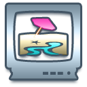 Computer, Display, screen, monitor DarkSlateGray icon