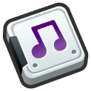 music, shared DarkSlateGray icon