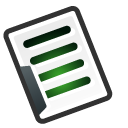 default, paper, document, File Black icon