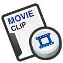 Cilp, film, movie, video DarkSlateGray icon