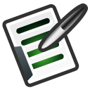 document, writing, paper, File, Edit, write DarkSlateGray icon