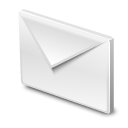Letter, envelop, Email, Message, mail, gmail Black icon