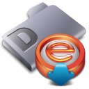 imesh, Folder Black icon