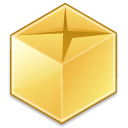 Crystal, Zip SandyBrown icon