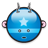 Blue, Starburst DodgerBlue icon