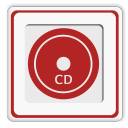 save, disc, Cd, Disk WhiteSmoke icon