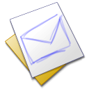 scratch, Email, envelop, mail, Message, Letter Black icon