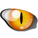 Eye, Alien Black icon
