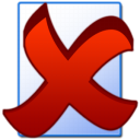 delete, remove, Del DarkRed icon