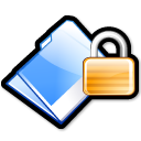 security, Folder, locked, Lock Black icon