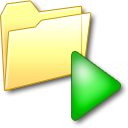 Folder, File, document, paper, program Khaki icon