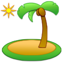 palm Black icon