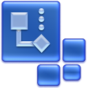 visio SteelBlue icon