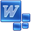 word DarkSlateBlue icon