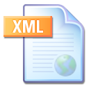 xml Black icon