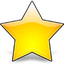star, Favourite, bookmark Black icon